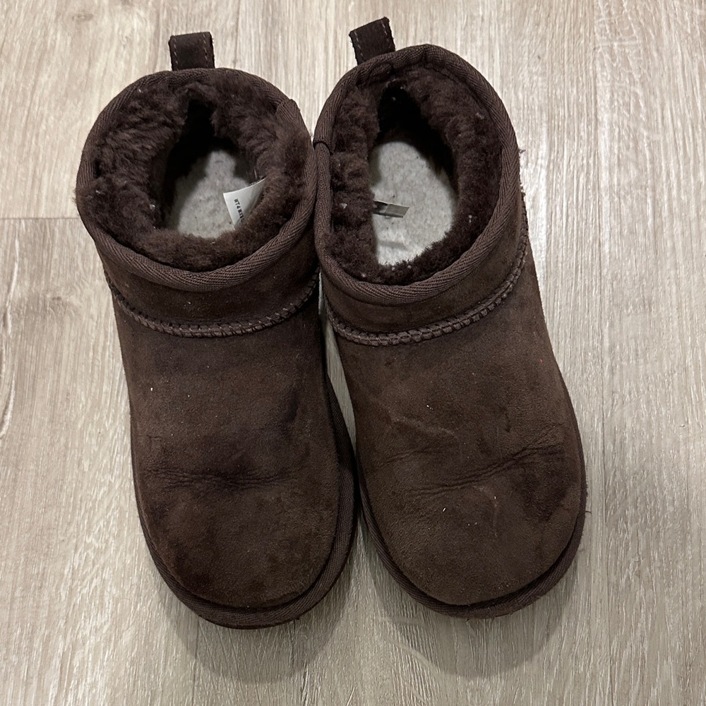 Cozy Brown Kids Boots